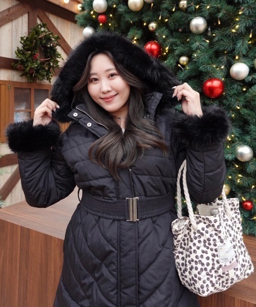 SMILELAND ダウンコート ダウンジャケット 「大きいサイズ」「らめ