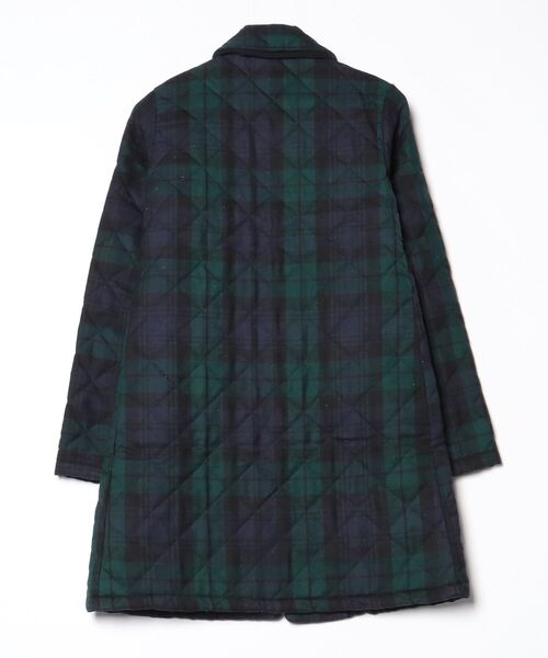 MACKINTOSH PHILOSOPHY」 チェック柄コート - グリーン レディース