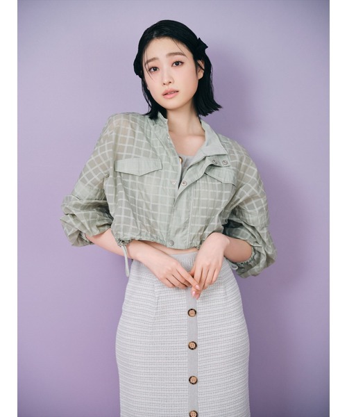 「REDYAZEL」 ニットスカート FREE ブルー レディース_画像2