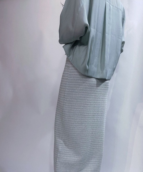 「REDYAZEL」 ニットスカート FREE ブルー レディース_画像5