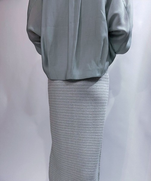 「REDYAZEL」 ニットスカート FREE ブルー レディース_画像6