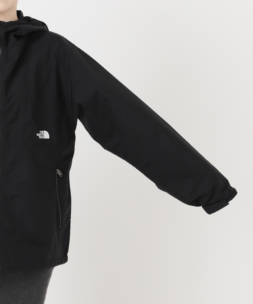 THE NORTH FACECompact Jacketマウンテンパーカー 黒 THE NORTH FACE マウンテンパーカー ウインドブレーカー 「THE