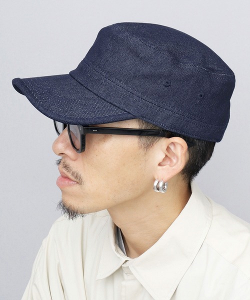 A.M.S. キャップ 帽子 コットンツイル デニム スタンダード ワーク
