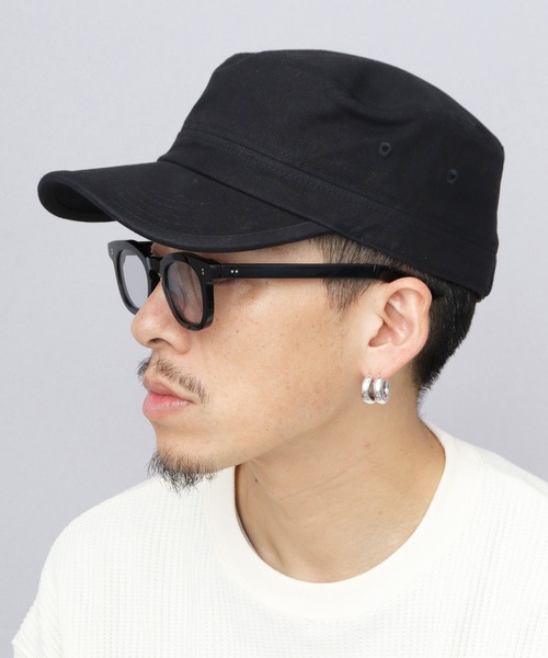 A.M.S. キャップ 帽子 コットンツイル デニム スタンダード ワーク