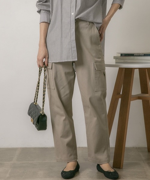 「URBAN RESEARCH Sonny Label」 カーゴパンツ 36 グレー レディース