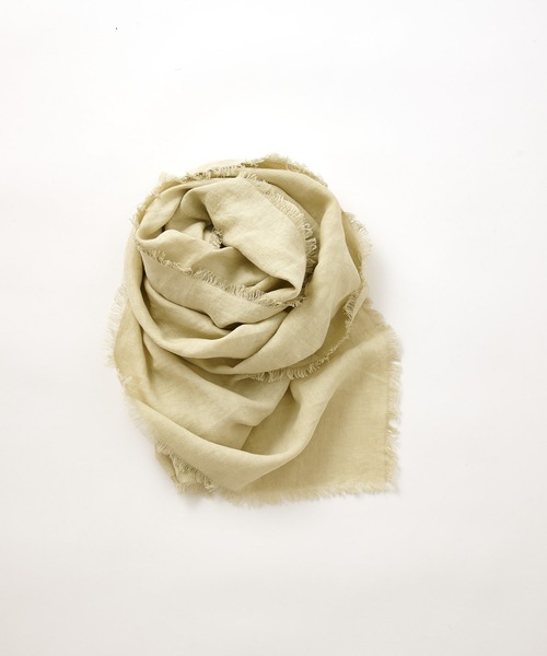 「ASAUCE MELER」 ストール FREE ライトベージュ レディース_画像3