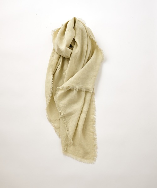 「ASAUCE MELER」 ストール FREE ライトベージュ レディース_画像4