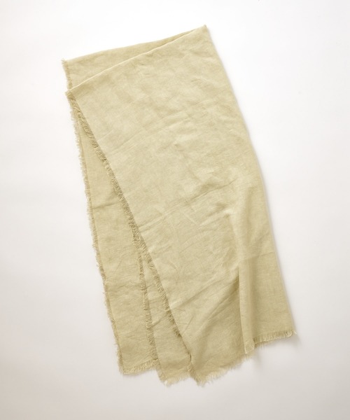 「ASAUCE MELER」 ストール FREE ライトベージュ レディース_画像5