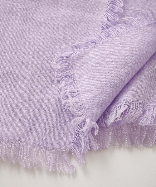 「ASAUCE MELER」 ストール FREE ライトベージュ レディース_画像7