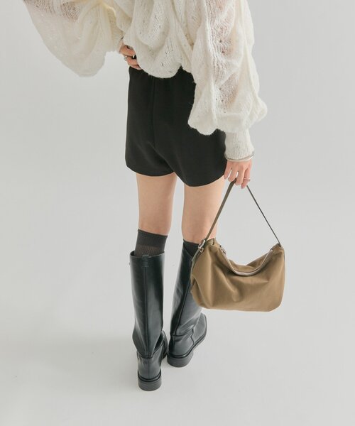 mtmodelist エムティモデリスト　ショートパンツ 大きなポケット付き mystic（ミスティック） パンツ マイクロショートパンツ レディース