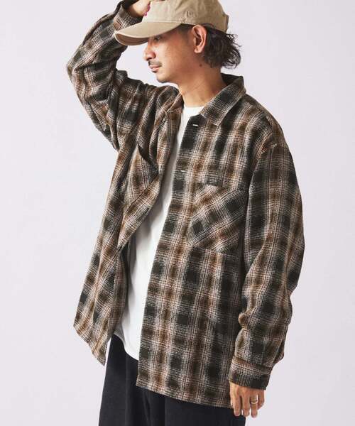 JOURNAL STANDARD relume チェック柄 長袖シャツ 未使用 JOURNAL STANDARD relume（ジャーナルスタンダード レリューム