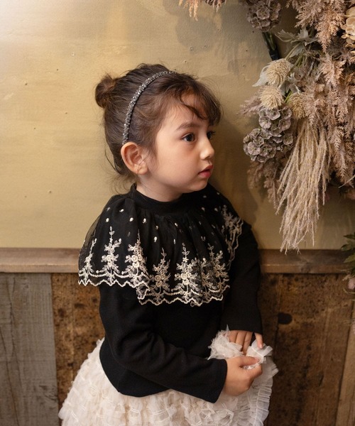 Rora（ローラ） スカート 入学式 卒園式 ナデシコ フリフリリボン