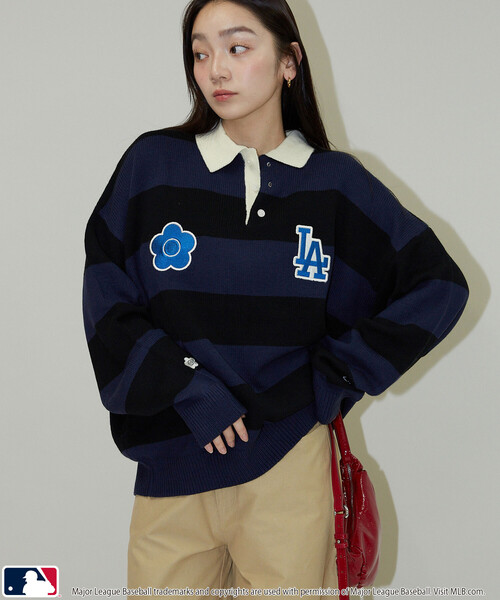 【極美品】MARY QUANT ニットスタジャン オーバーサイズ MARY QUANT（マリークヮント） セーター ニット マリークワント メンズ