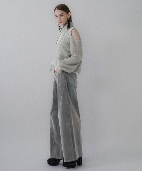 HARE（ハレ） ニット セーター イソザイドッキングニット(HARE