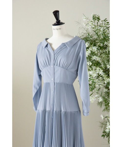 Her lip to 長袖ワンピース S ベージュ レディース : ZOZOTOWN Yahoo