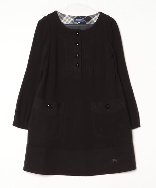 BURBERRY BLUE LABEL（バーバリーブルーレーベル） 刺繍長袖ワンピース