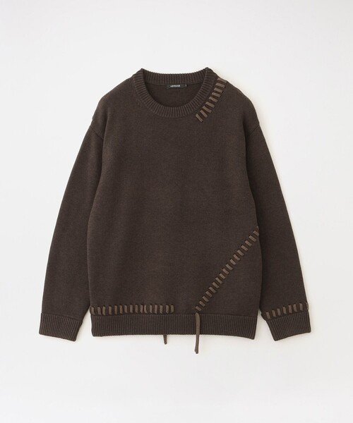 ラブレス-LOVELESS-ニットカットソー 中古・古着通販】LOVELESS (ラブレス) ステッチデザインニット