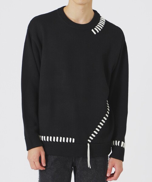 LOVELESS（ラブレス） セーター ニット 「UNISEX」ポイントスレッド