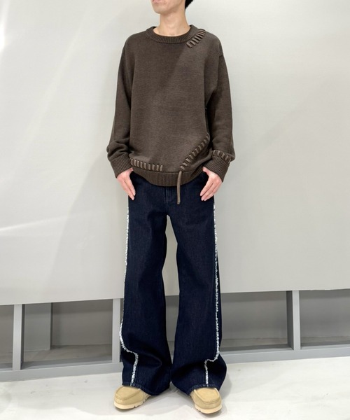 LOVELESS（ラブレス） セーター ニット 「UNISEX」ポイントスレッド