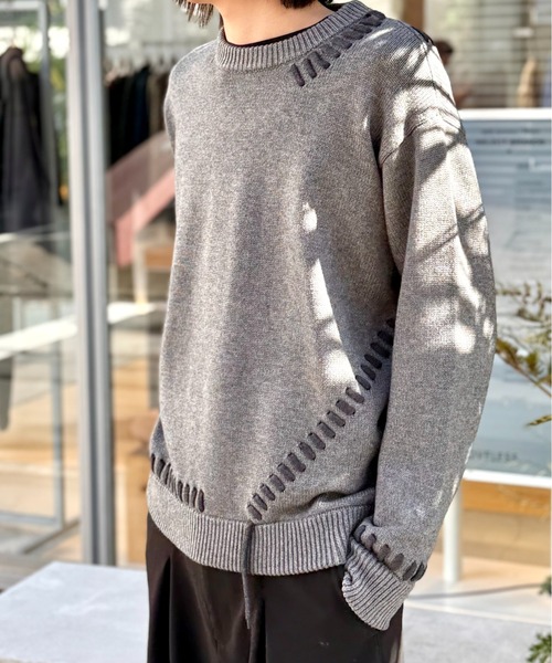 LOVELESS（ラブレス） セーター ニット 「UNISEX」ポイントスレッド