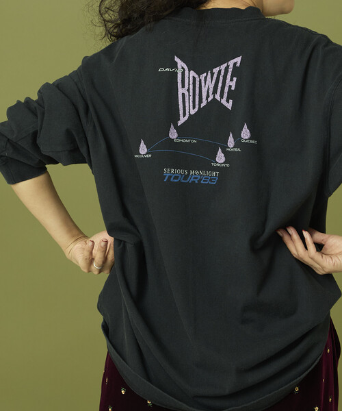Freada（フリーダ） tシャツ ”David Bowie/デヴィッド・ボウイ