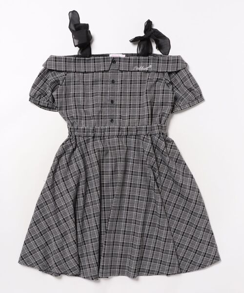 「PINKHUNT」 「KIDS」半袖ワンピース 150cm ブラック キッズ_画像3