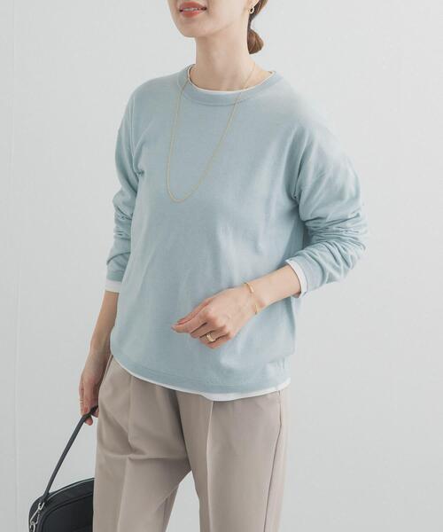 新品未使用 アーバンリサーチ  URBAN RESEARCH レイヤードニット URBAN RESEARCH（アーバンリサーチ）の「レイヤードニット（ニット