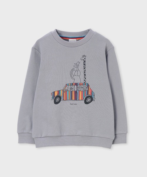 現行品　新品タグ付き Paul Smith JUNIORトレーナー 140cm Paul Smith JUNIOR トレーナー ジュニア アニマルカー スウェット