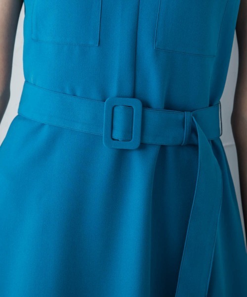 「ketty」 ノースリーブワンピース M ネイビー レディース_画像7