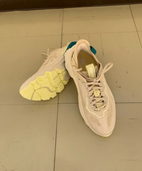 「SOREL」 ローカットスニーカー 23.0cm ピンク レディース_画像9