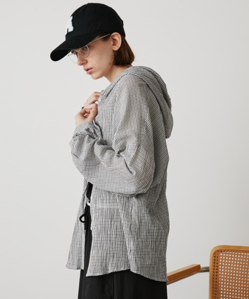 「Auntie Rosa Holiday」 長袖シャツ FREE ブラック レディース_画像9