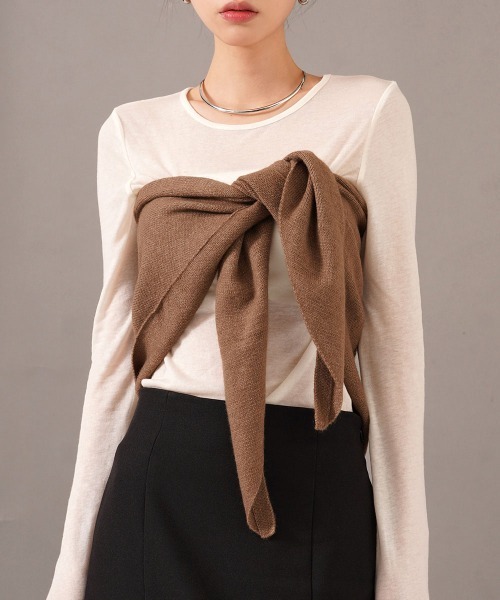 CEMO NEMO（セモネモ） ストール マフラー トライアングル マルチ