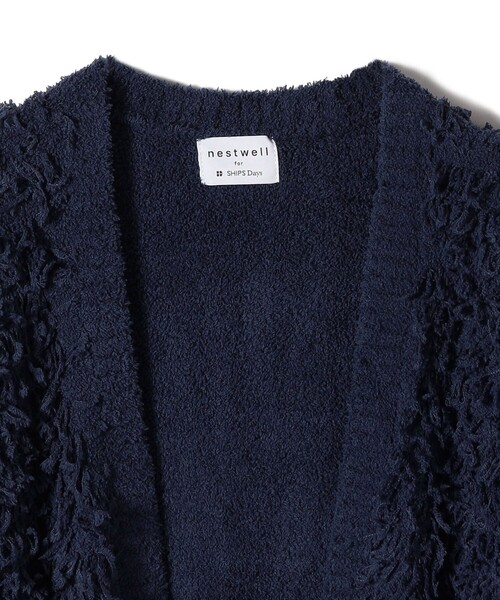 「SHIPS Days」 カーディガン ONE SIZE ナチュラル レディース_画像4