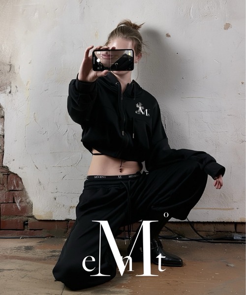 MUCENT（ムセント） パーカー A'GEM/9 × .kom SAHARA GRADATION