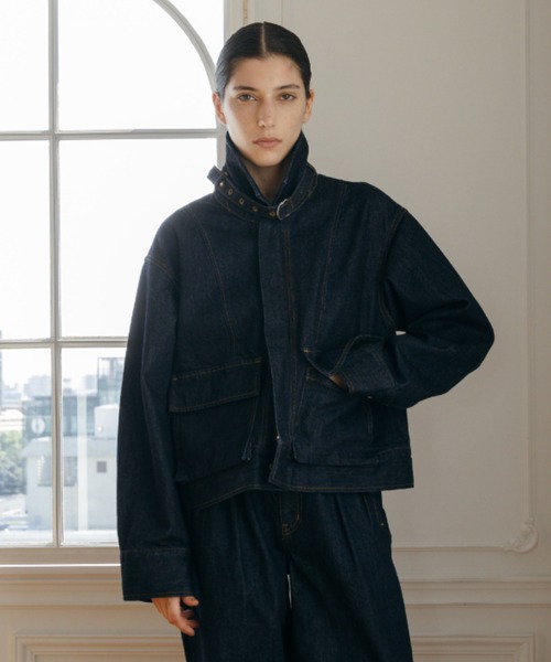 CREDONA（クレドナ） デニムジャケット gジャン TWO POCKET DENIM