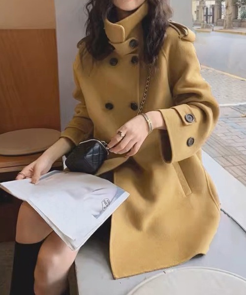 miniministore（ミニミニストア） コート チェスターコート ダブル