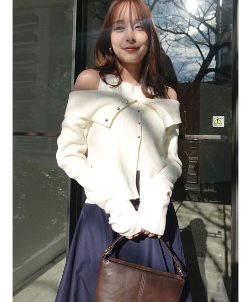 美香さん着用ラグナムーンオフショル LagunaMoon - 値下げ処分 LagunaMoon 美香さん オフショル トップス