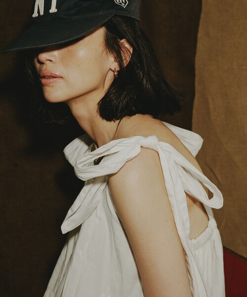 「Freada」 キャミソールワンピース ONE SIZE ブラック レディース_画像2