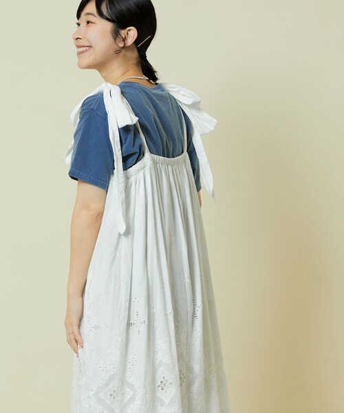 「Freada」 キャミソールワンピース ONE SIZE ブラック レディース_画像8