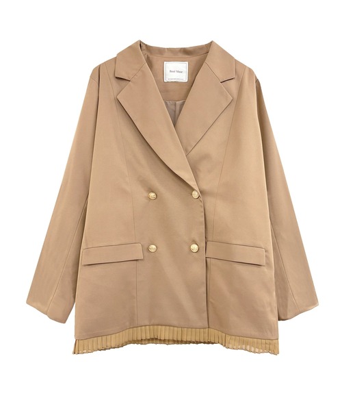 ロゼミューズ　tailored jk Rose Muse（ロゼミューズ） ジャケット テーラードジャケット Pleated