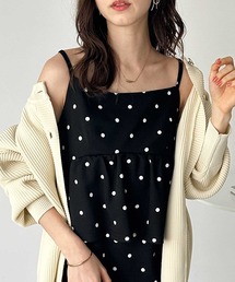 「GeeRA」 キャミソールワンピース LARGE ブラック レディースの画像5