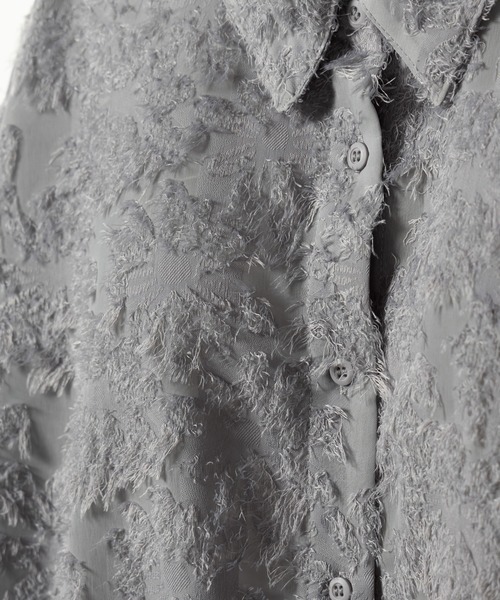 「me+em select」 長袖シャツ FREE ピンク レディース_画像7