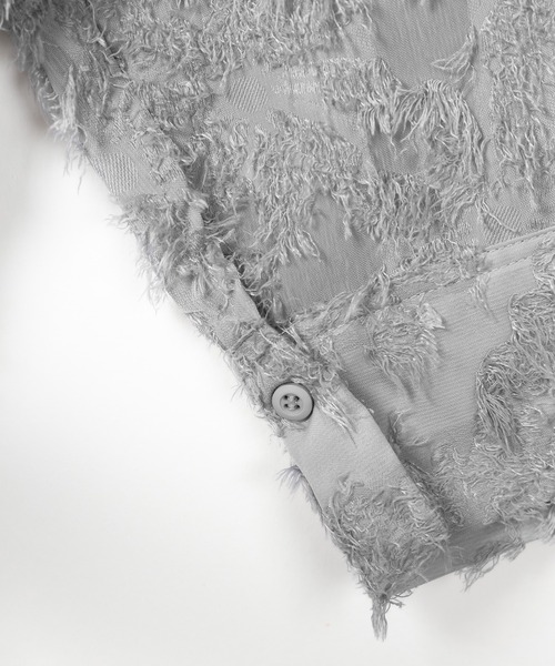 「me+em select」 長袖シャツ FREE ピンク レディース_画像8