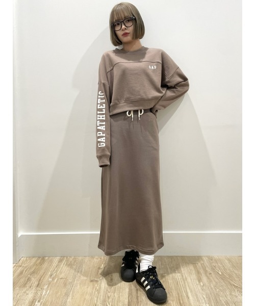 「GAP」 スウェットカットソー XX-SMALL ブラック レディース_画像6