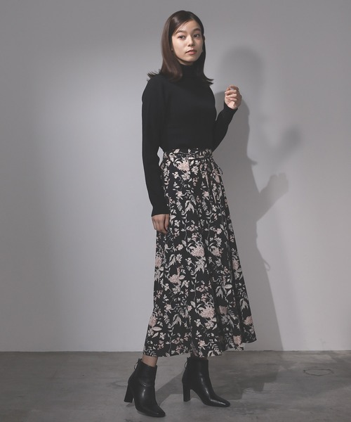 「Emilyan」 ロングスカート M グリーン レディース_画像9