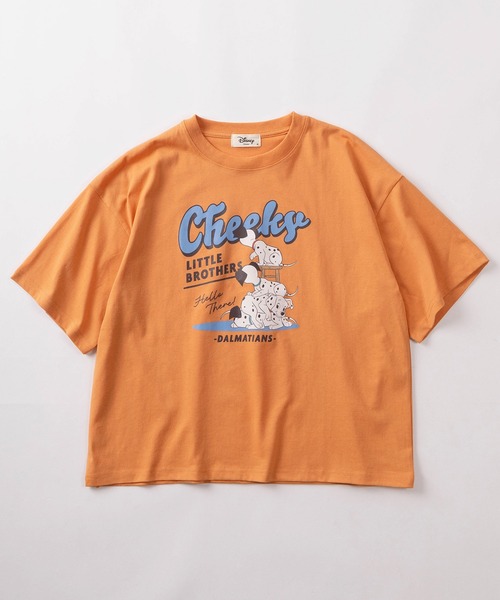 ディズニーキャラクターTシャツ Disney（ディズニー） tシャツ 親子お揃い WEB限定 バックキャラクター