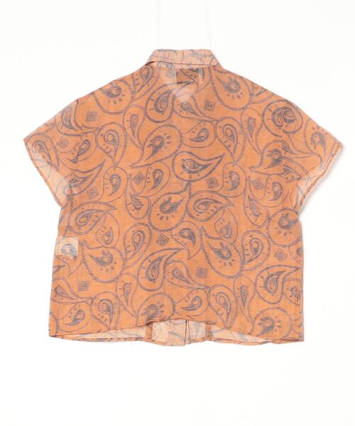 「made in HEAVEN」 半袖シャツ ONE SIZE オレンジ レディース_画像2