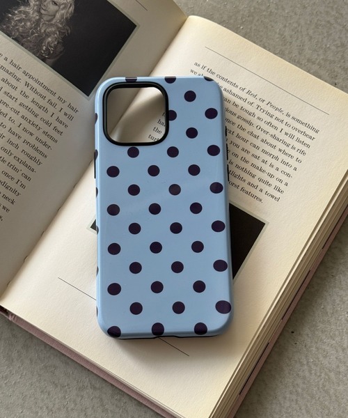 SANSeLF(サンセルフ) スマホケース 「SANSeLF」レトロポルカドット SANSeLF(サンセルフ) スマホケース 「SANSeLF」レトロポルカドット