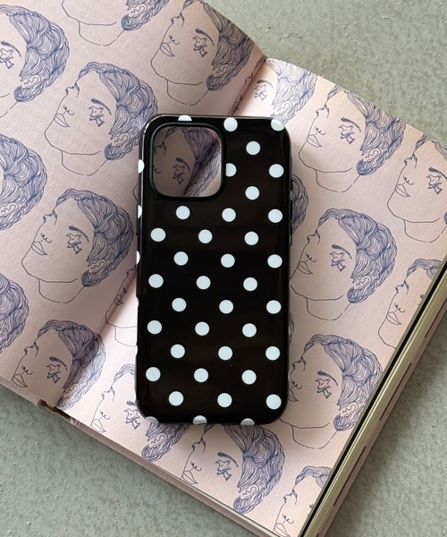 SANSeLF（サンセルフ） スマホケース 「SANSeLF」レトロポルカドット