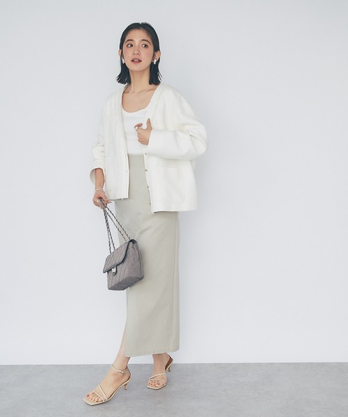 「RIVE DROITE」 ツイードジャケット FREE ネイビー レディースの画像9